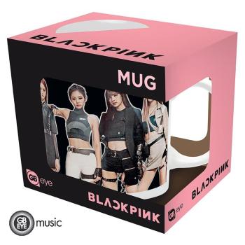 BLACKPINK - Becher "schwarz Gruppe"  Lassen Sie sich von BLACKPINK inspirieren und kreieren Sie Ihren eigenen Trend mit Stil!